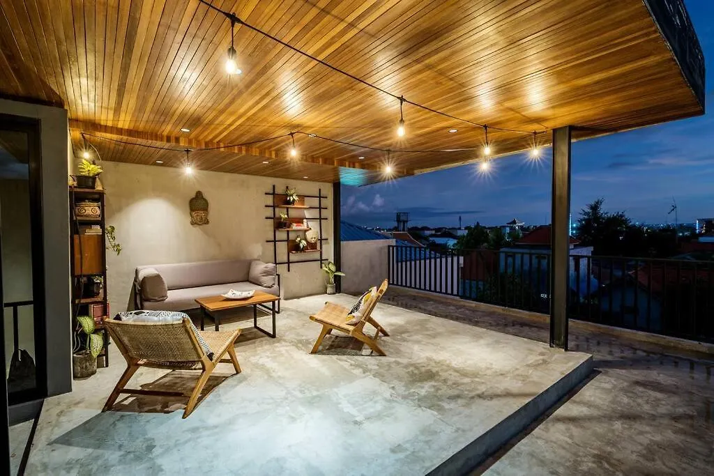 Walk To The Beach Rooftop Ocean View Lux Villa Canggu