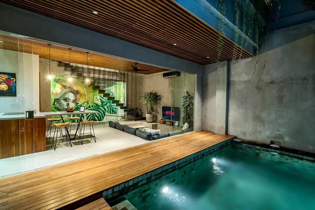 Walk To The Beach Rooftop Ocean View Lux Villa Canggu   Canggu (Bali)
